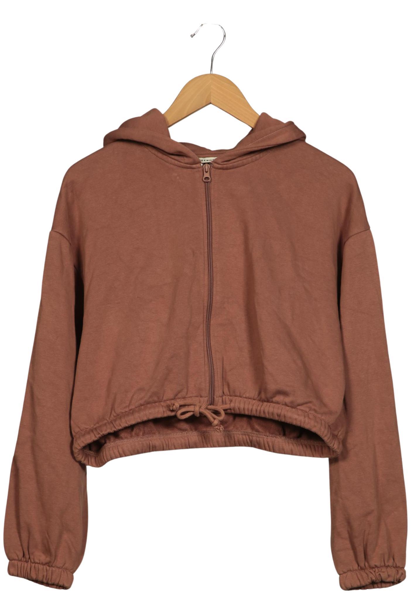 

Weekday Damen Kapuzenpullover, braun, Gr. 36