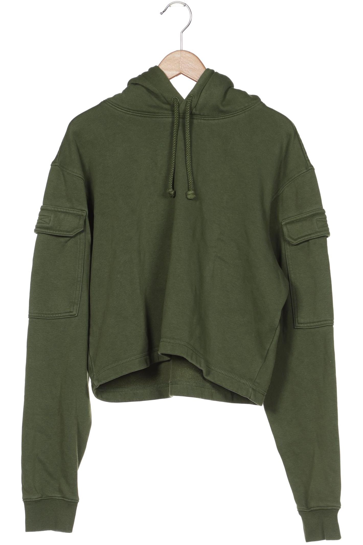 

Weekday Damen Kapuzenpullover, grün, Gr. 34