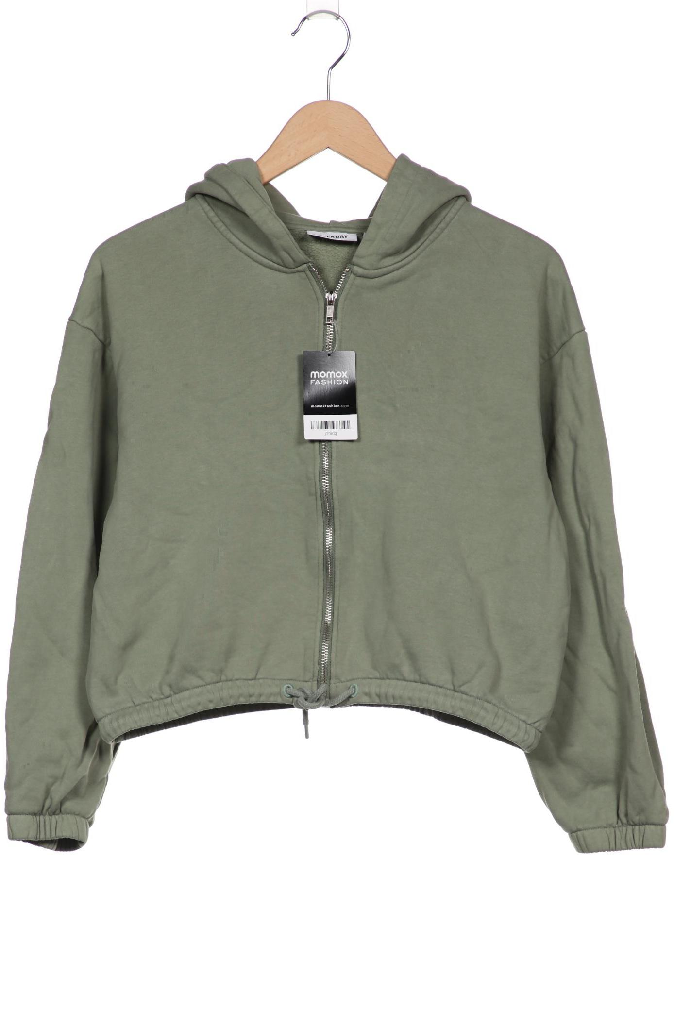 

Weekday Damen Kapuzenpullover, grün, Gr. 34