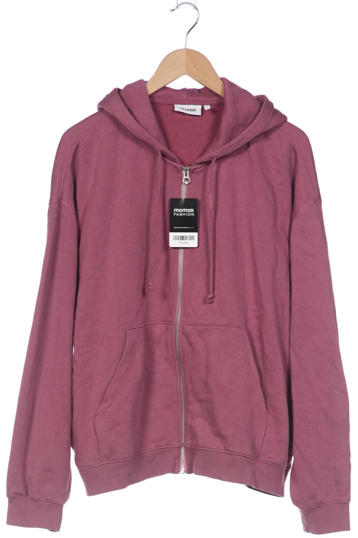 

Weekday Damen Kapuzenpullover, pink, Gr. 42