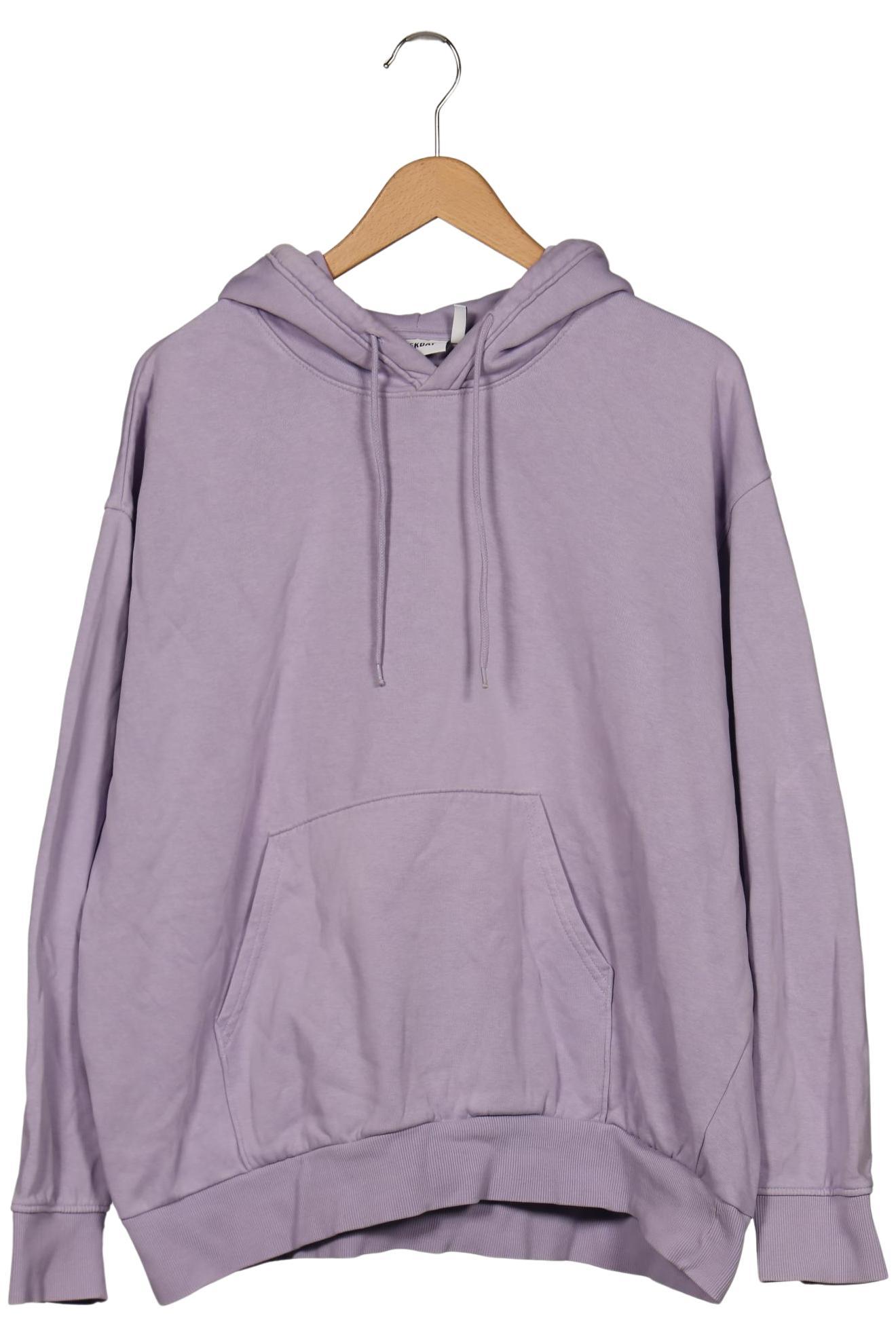 

Weekday Damen Kapuzenpullover, flieder, Gr. 42