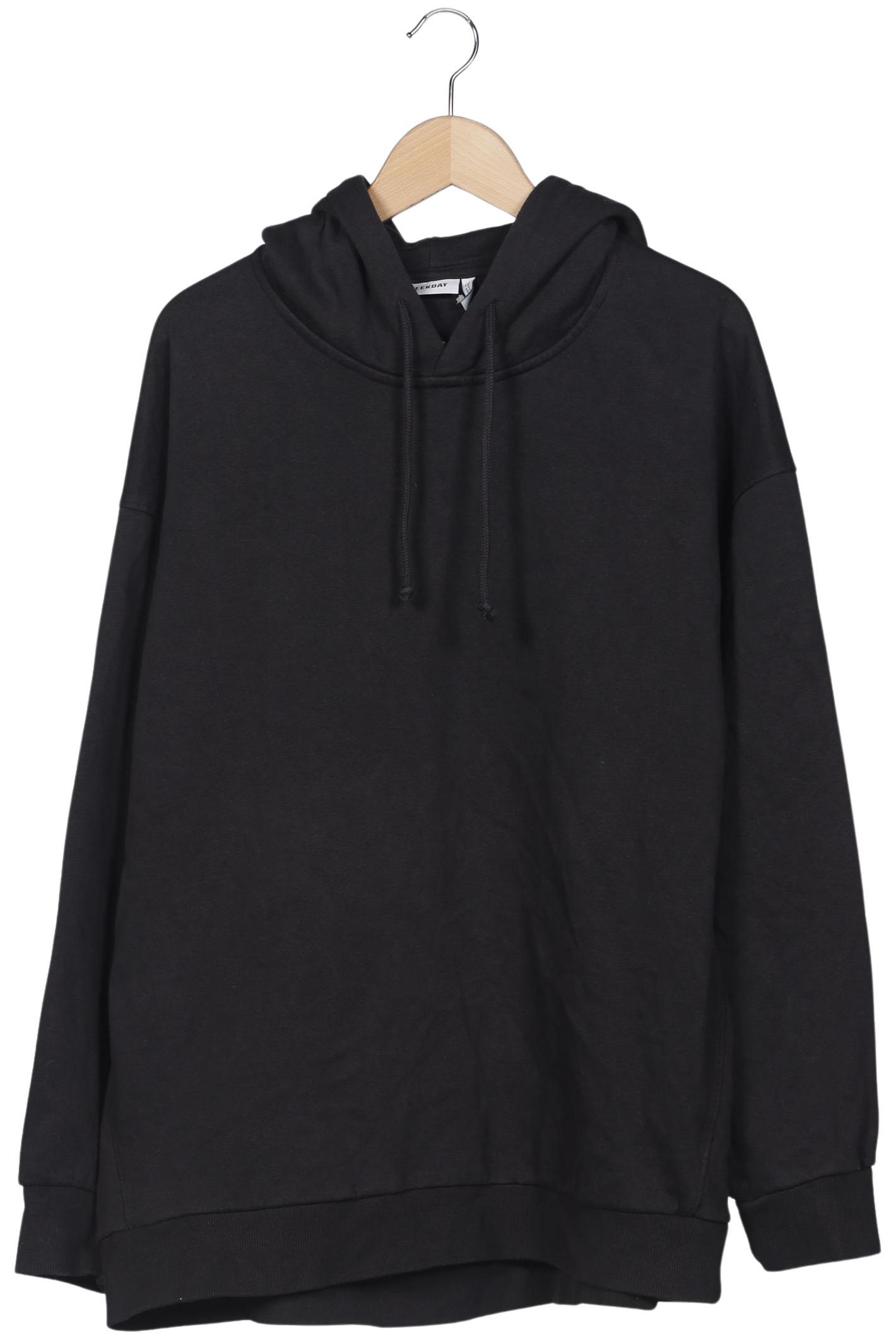 

Weekday Damen Kapuzenpullover, schwarz, Gr. 38