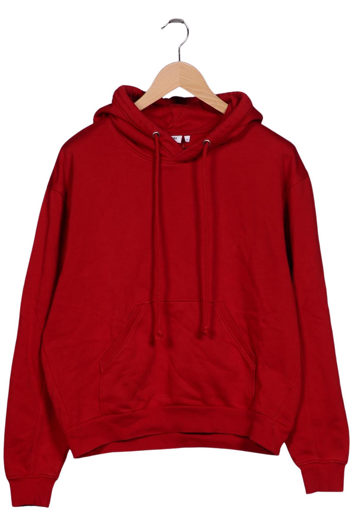 

Weekday Damen Kapuzenpullover, rot, Gr. 34