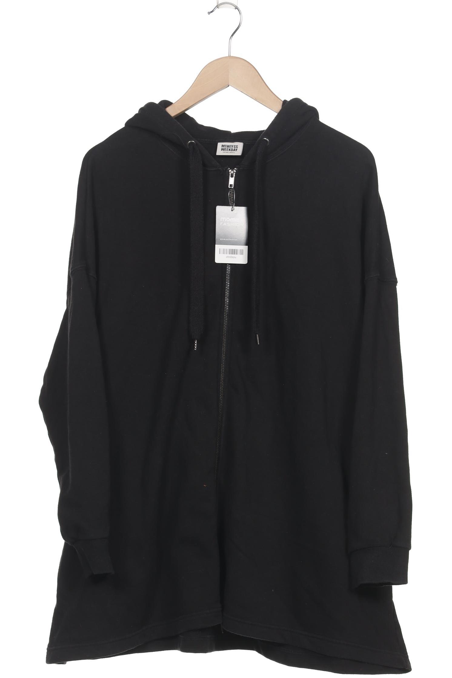 

Weekday Damen Kapuzenpullover, schwarz, Gr. 34