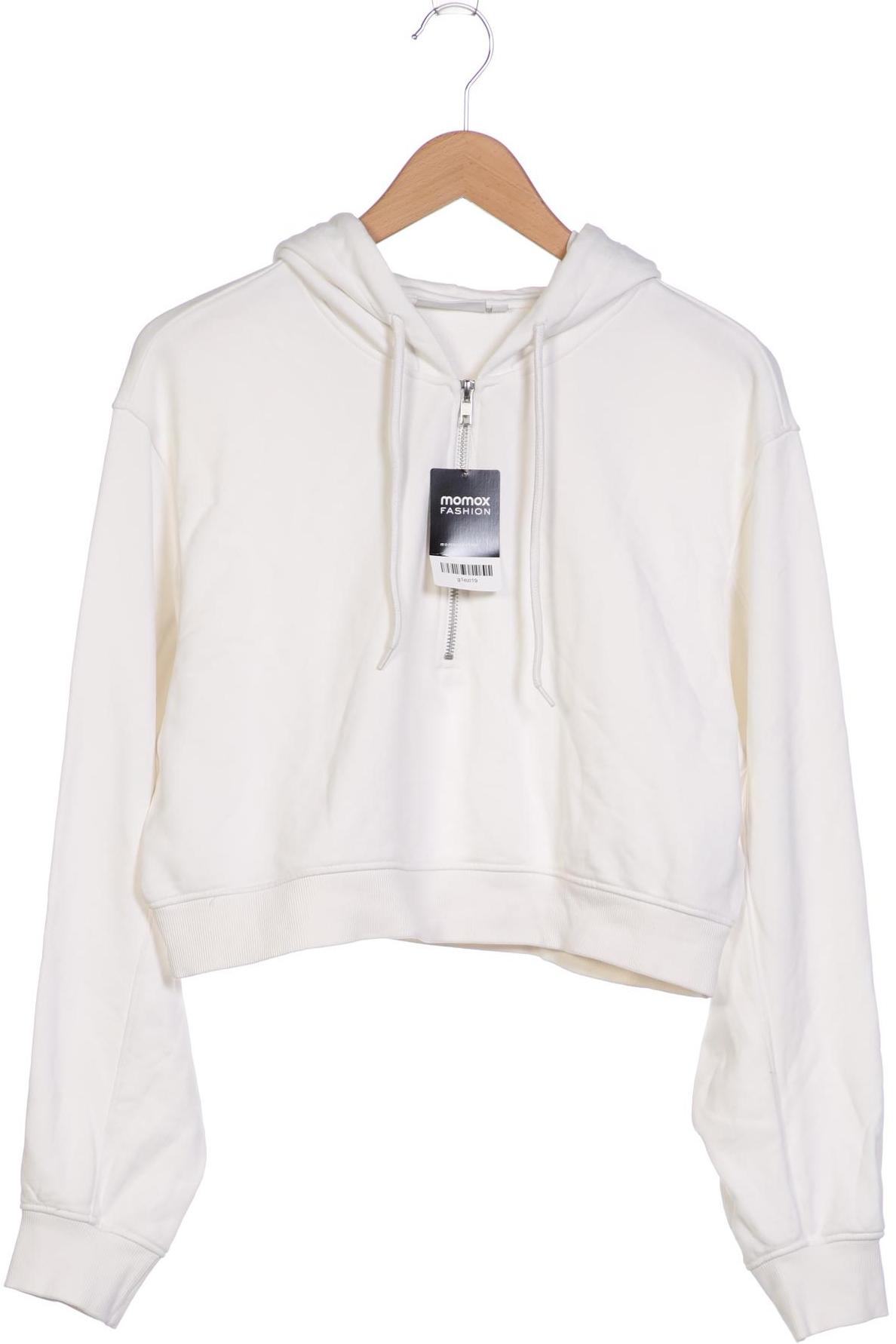 

Weekday Damen Kapuzenpullover, weiß, Gr. 38