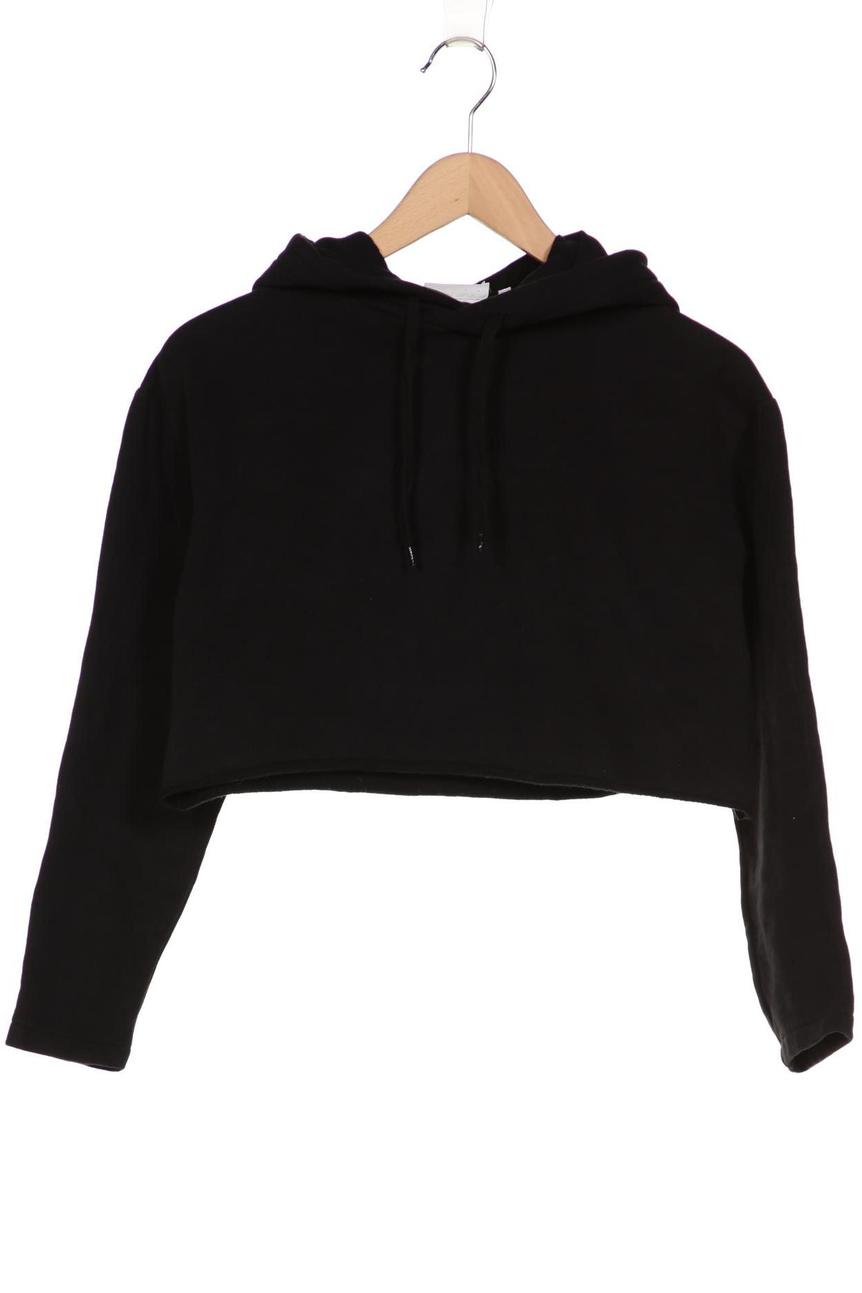 

Weekday Damen Kapuzenpullover, schwarz