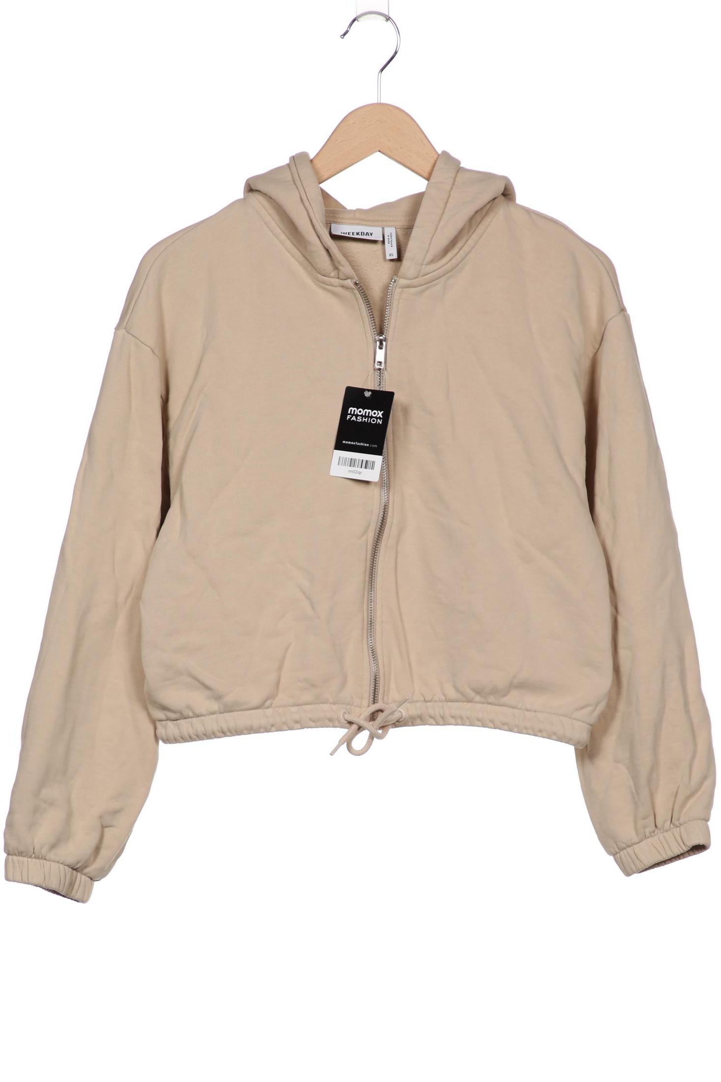 

Weekday Damen Kapuzenpullover, beige, Gr. 34