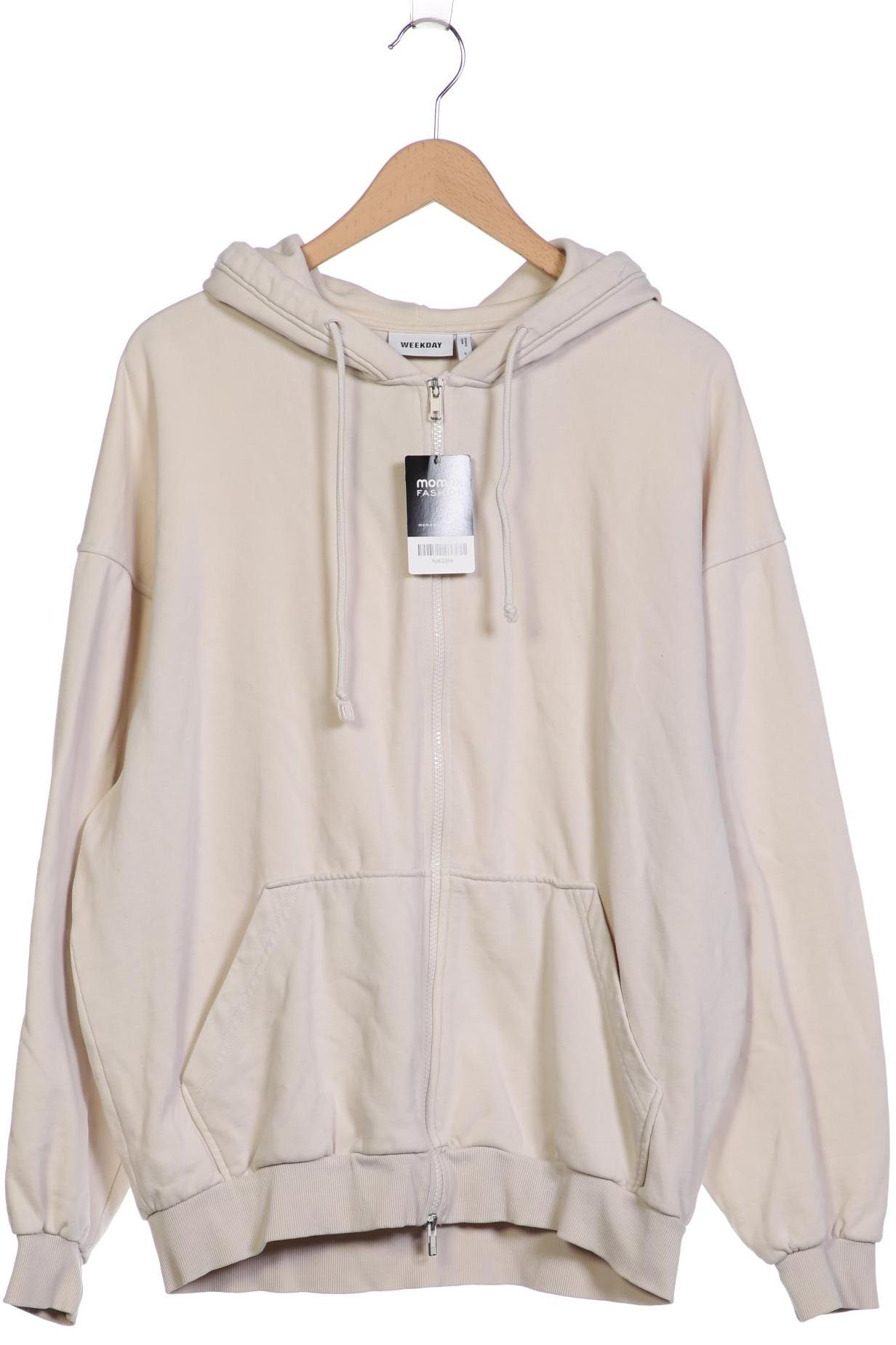 

Weekday Damen Kapuzenpullover, cremeweiß, Gr. 36