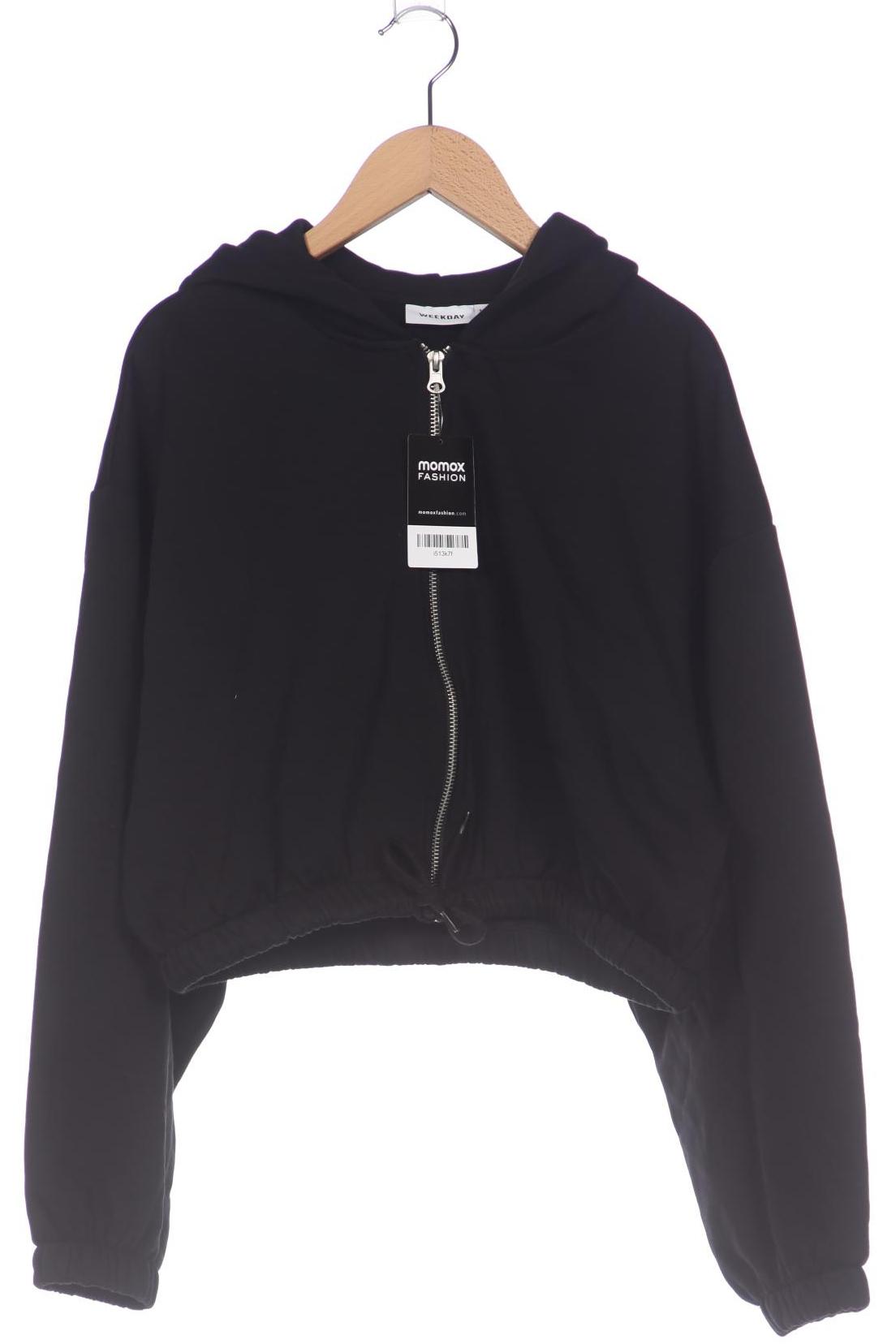 

Weekday Damen Kapuzenpullover, schwarz, Gr. 34