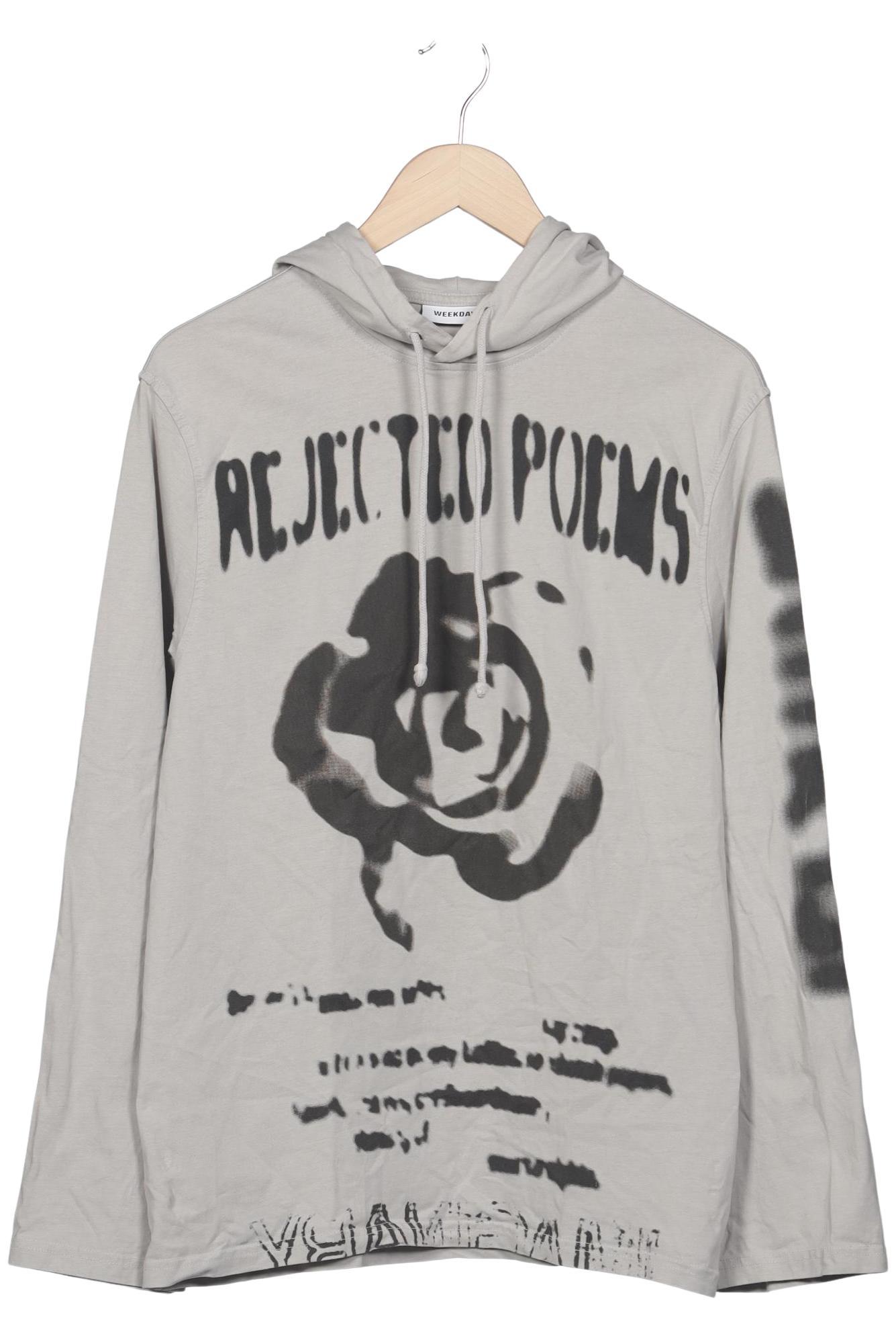 

Weekday Damen Kapuzenpullover, grau, Gr. 34