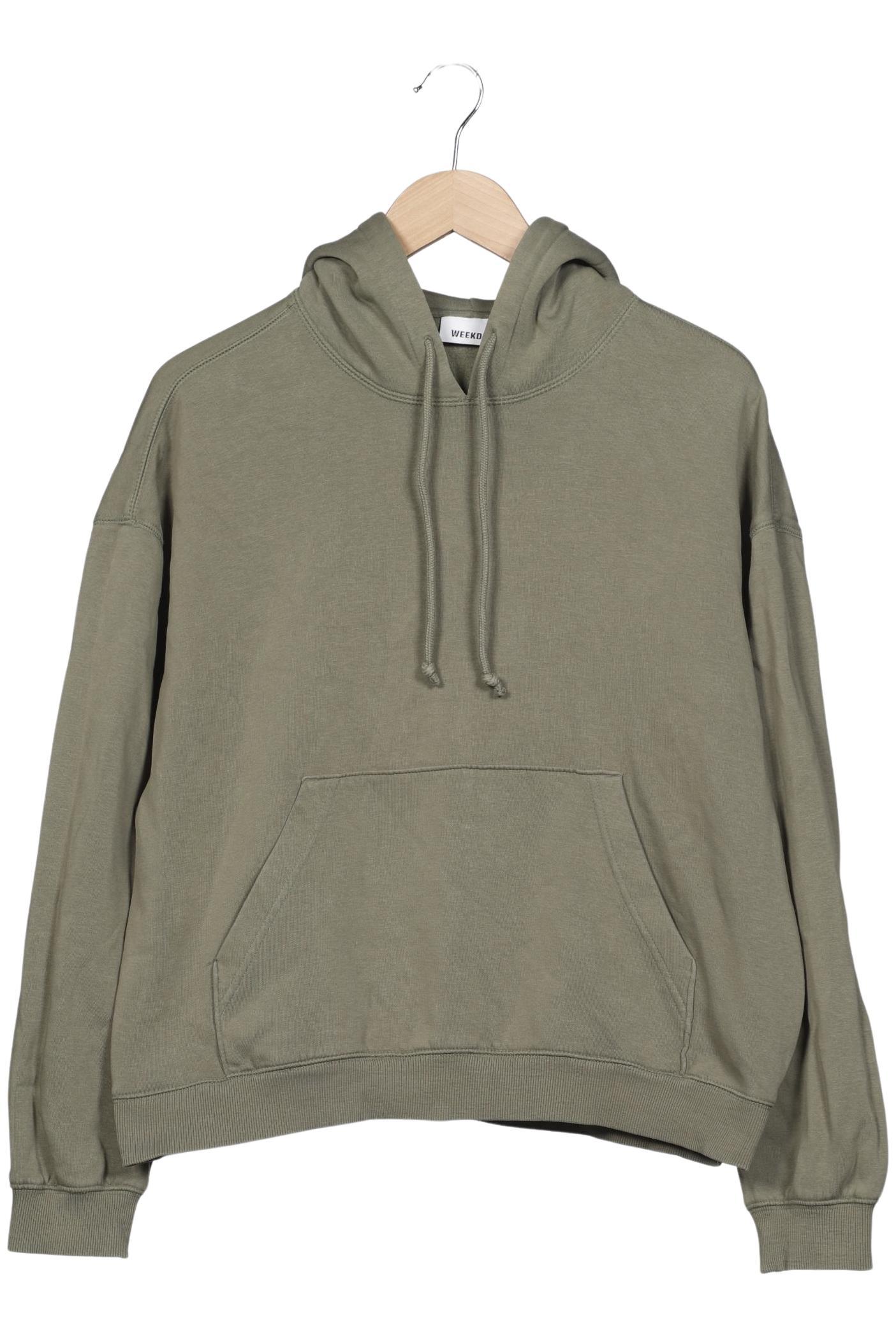

Weekday Damen Kapuzenpullover, grün, Gr. 36