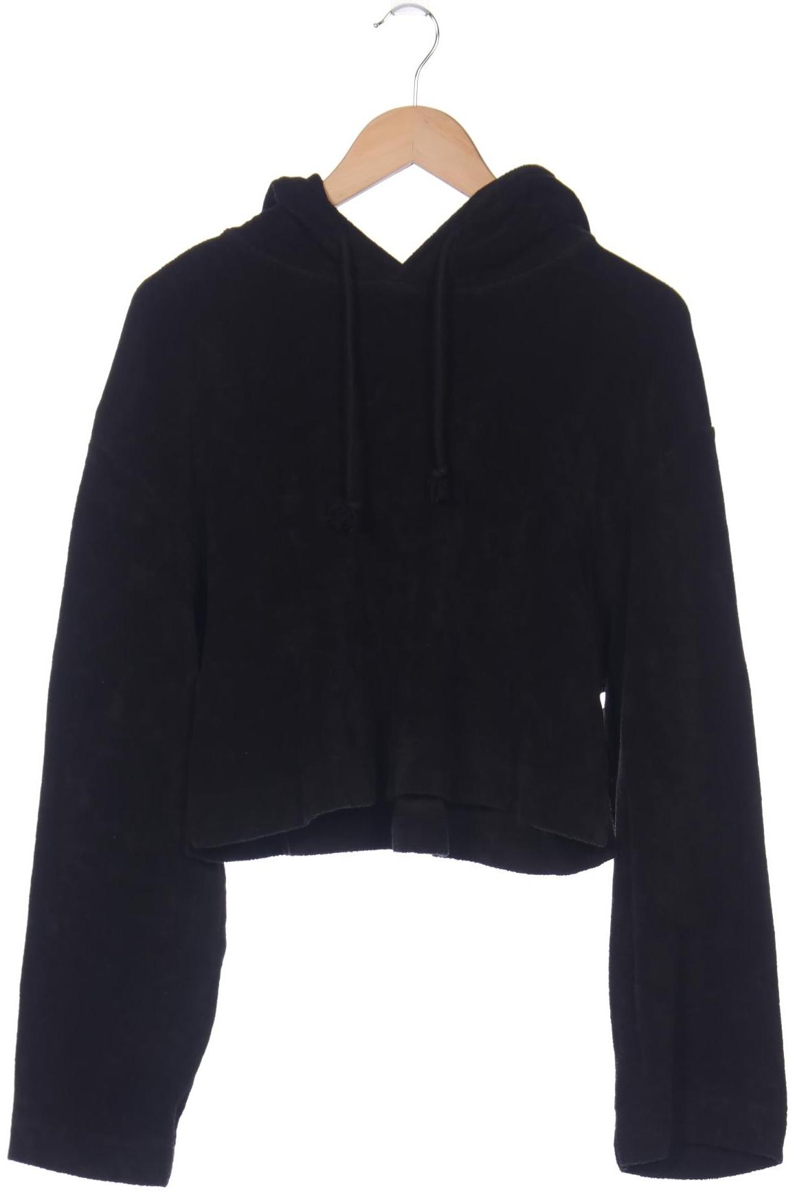 

Weekday Damen Kapuzenpullover, schwarz