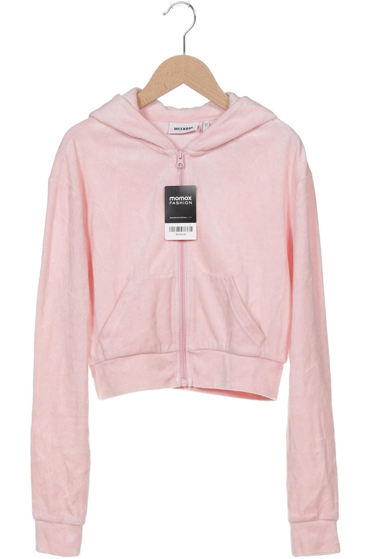 

Weekday Damen Kapuzenpullover, pink, Gr. 36