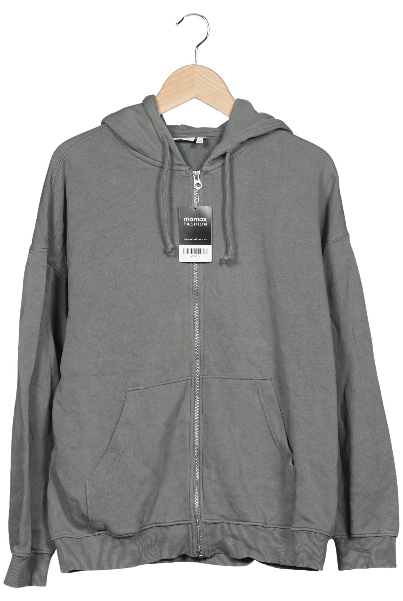 

Weekday Damen Kapuzenpullover, grau, Gr. 34