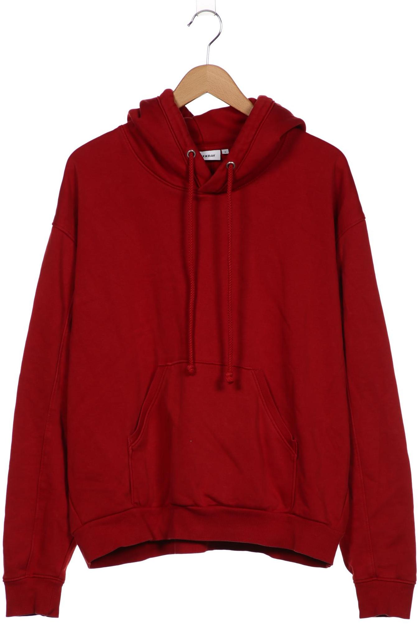 

Weekday Damen Kapuzenpullover, rot, Gr. 38