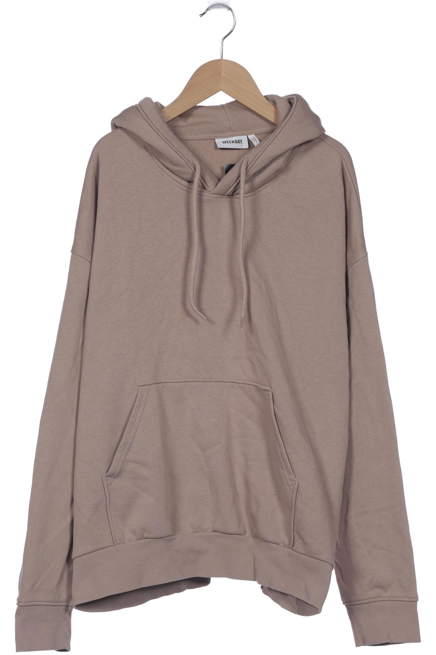 

Weekday Damen Kapuzenpullover, beige, Gr. 38