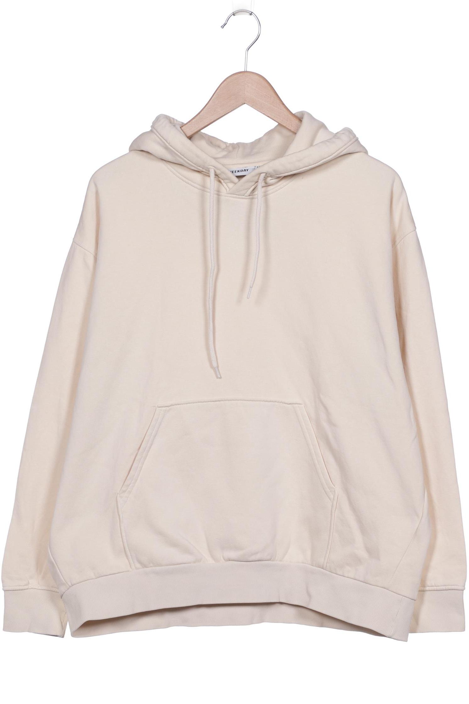 

Weekday Damen Kapuzenpullover, cremeweiß, Gr. 38