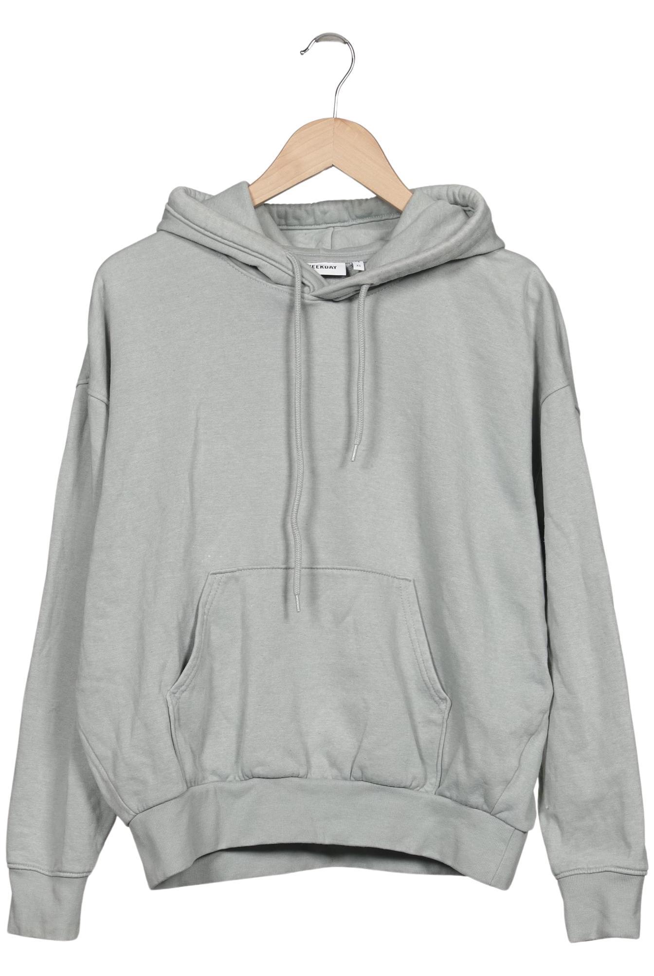 

Weekday Damen Kapuzenpullover, türkis, Gr. 34