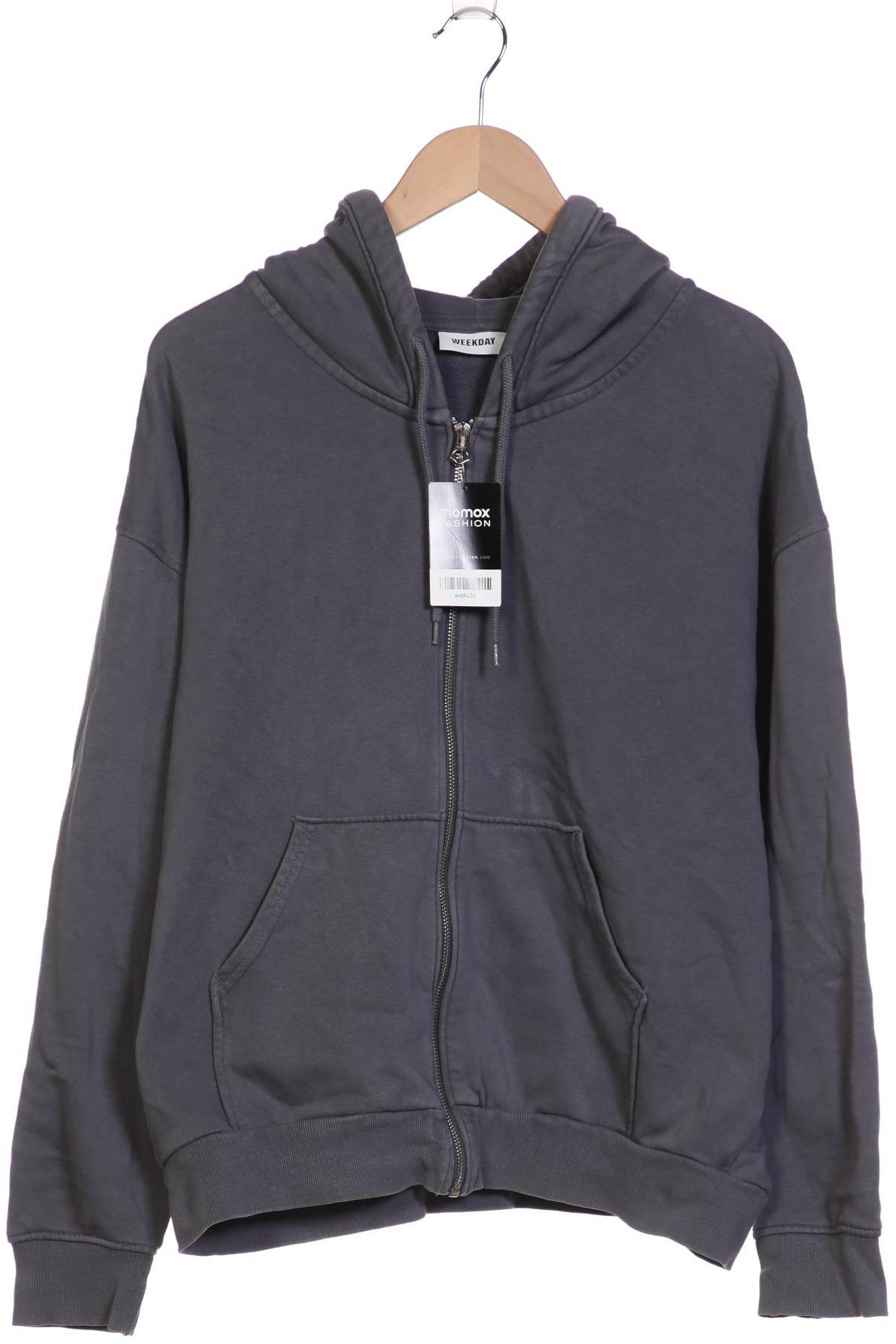

Weekday Damen Kapuzenpullover, grau, Gr. 36