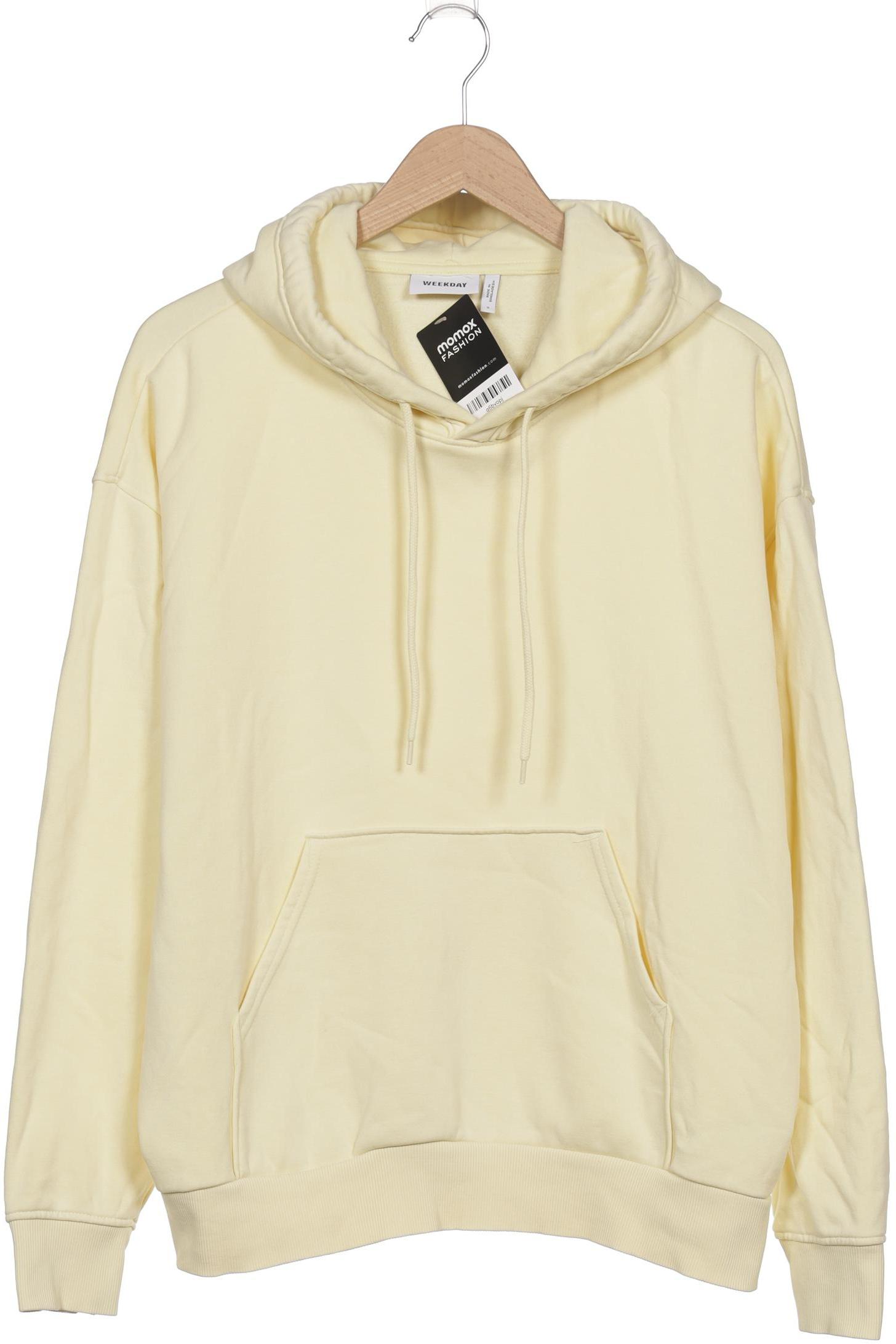 

Weekday Damen Kapuzenpullover, gelb, Gr. 36