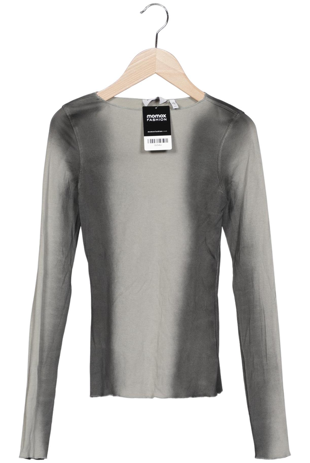 

Weekday Damen Langarmshirt, hellgrün, Gr. 34