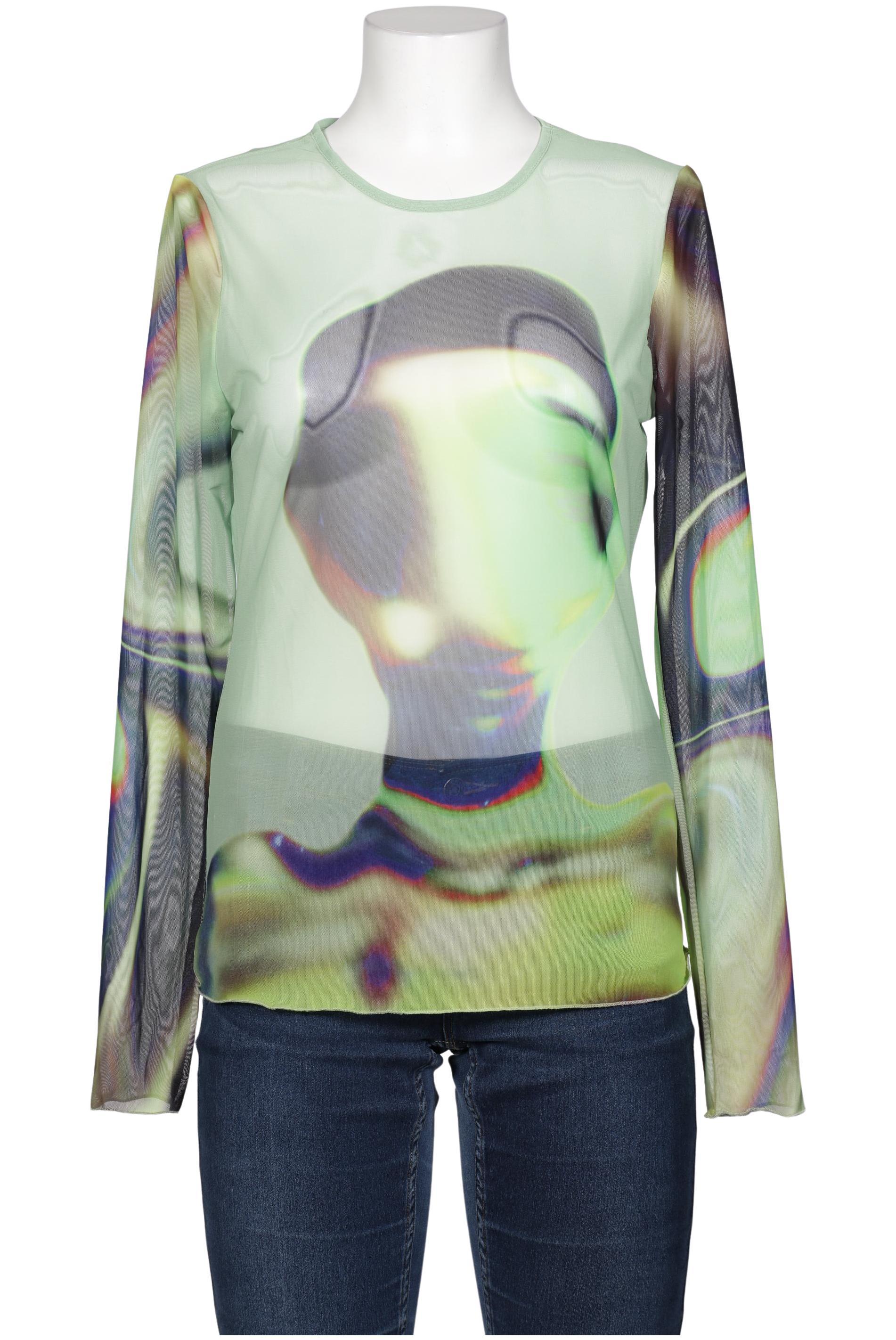 

Weekday Damen Langarmshirt, hellgrün, Gr. 42