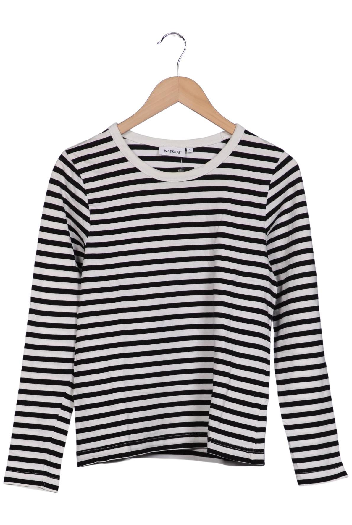 

Weekday Damen Langarmshirt, mehrfarbig, Gr. 38