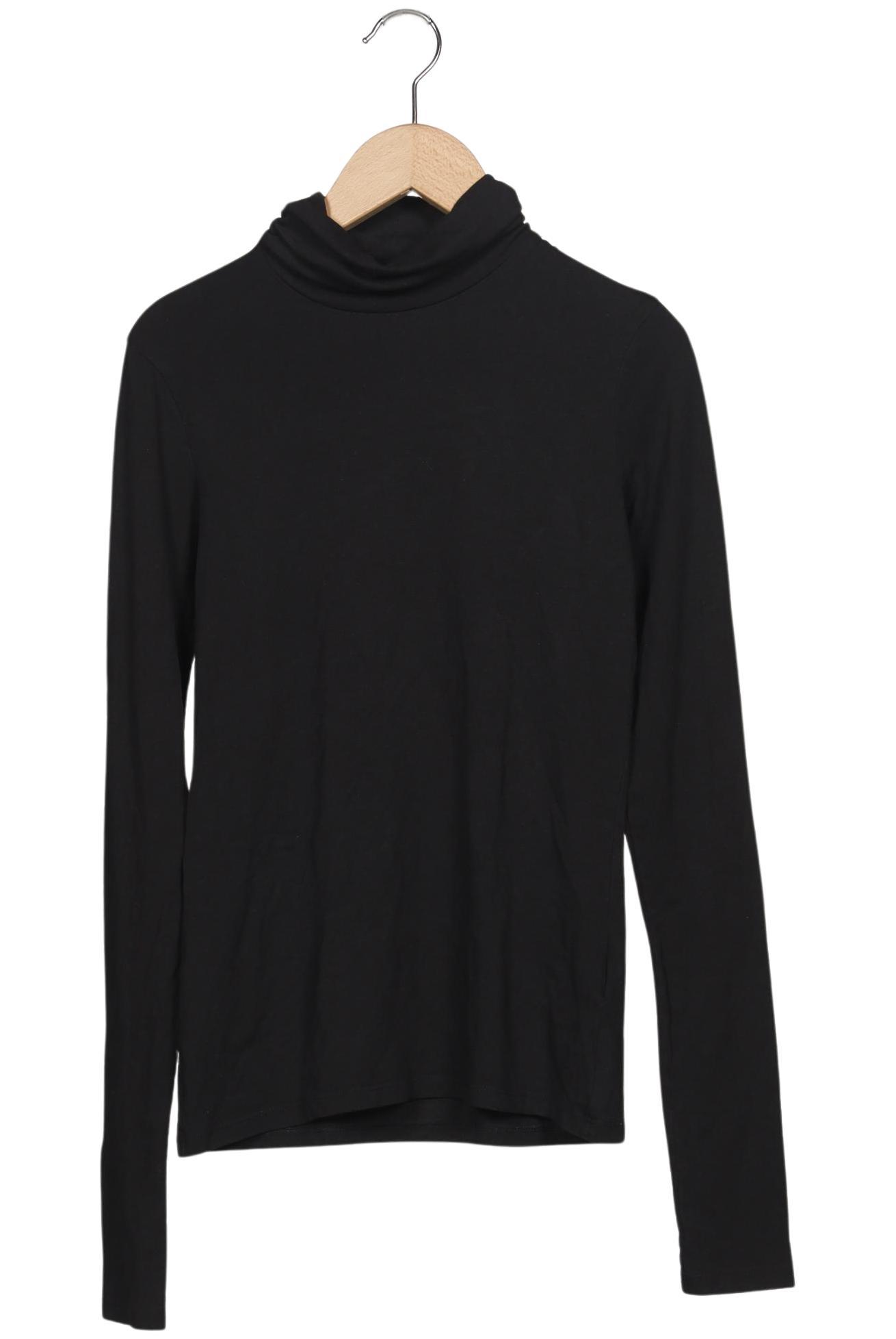 

Weekday Damen Langarmshirt, schwarz, Gr. 34