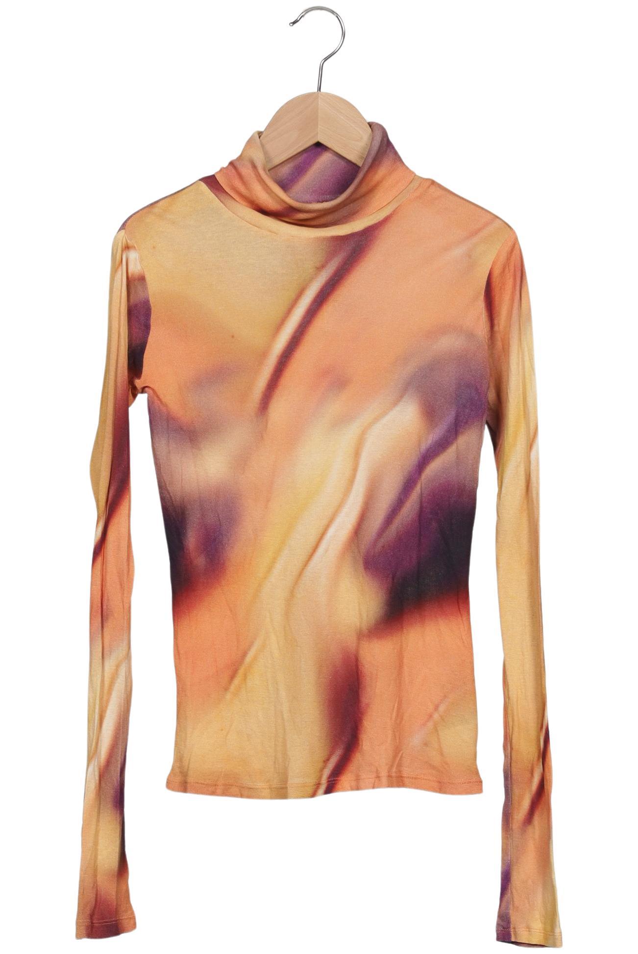 

Weekday Damen Langarmshirt, mehrfarbig, Gr. 34