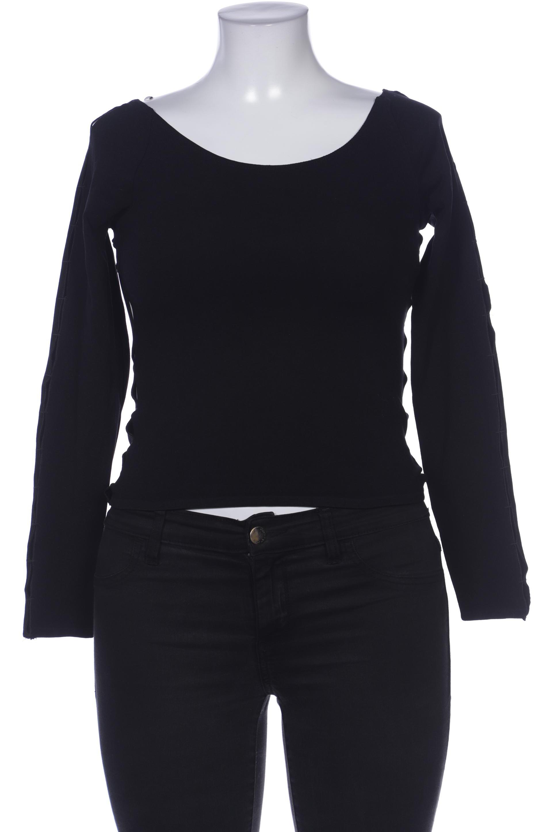 

Weekday Damen Langarmshirt, schwarz, Gr. 42