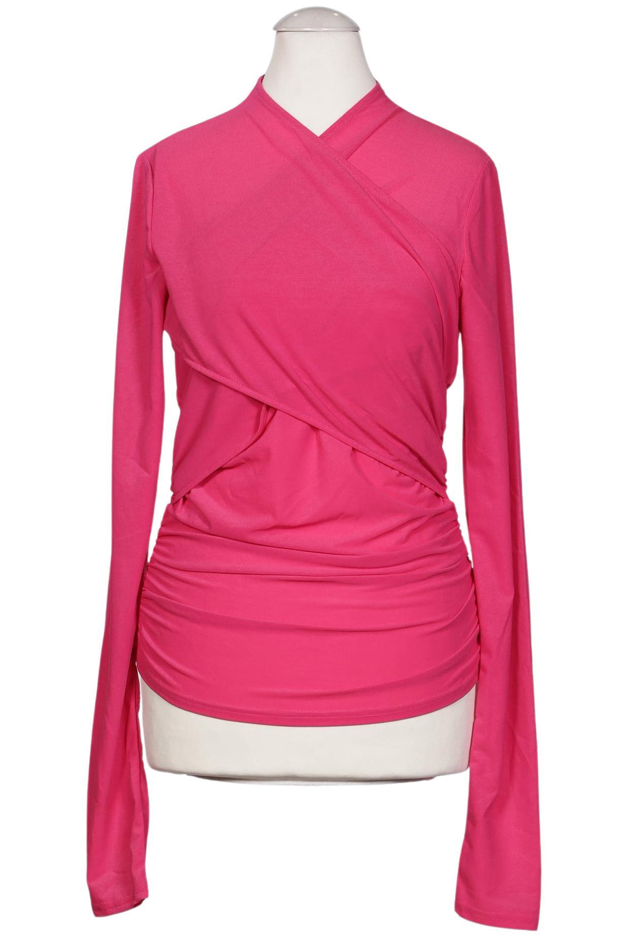 

Weekday Damen Langarmshirt, pink, Gr. 36