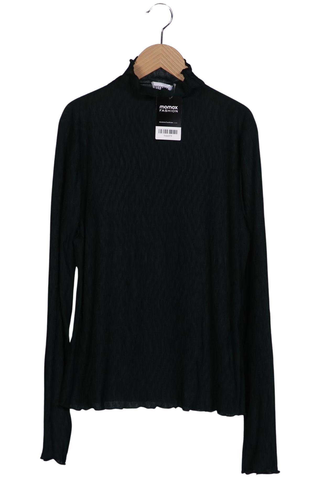 

Weekday Damen Langarmshirt, grün, Gr. 42