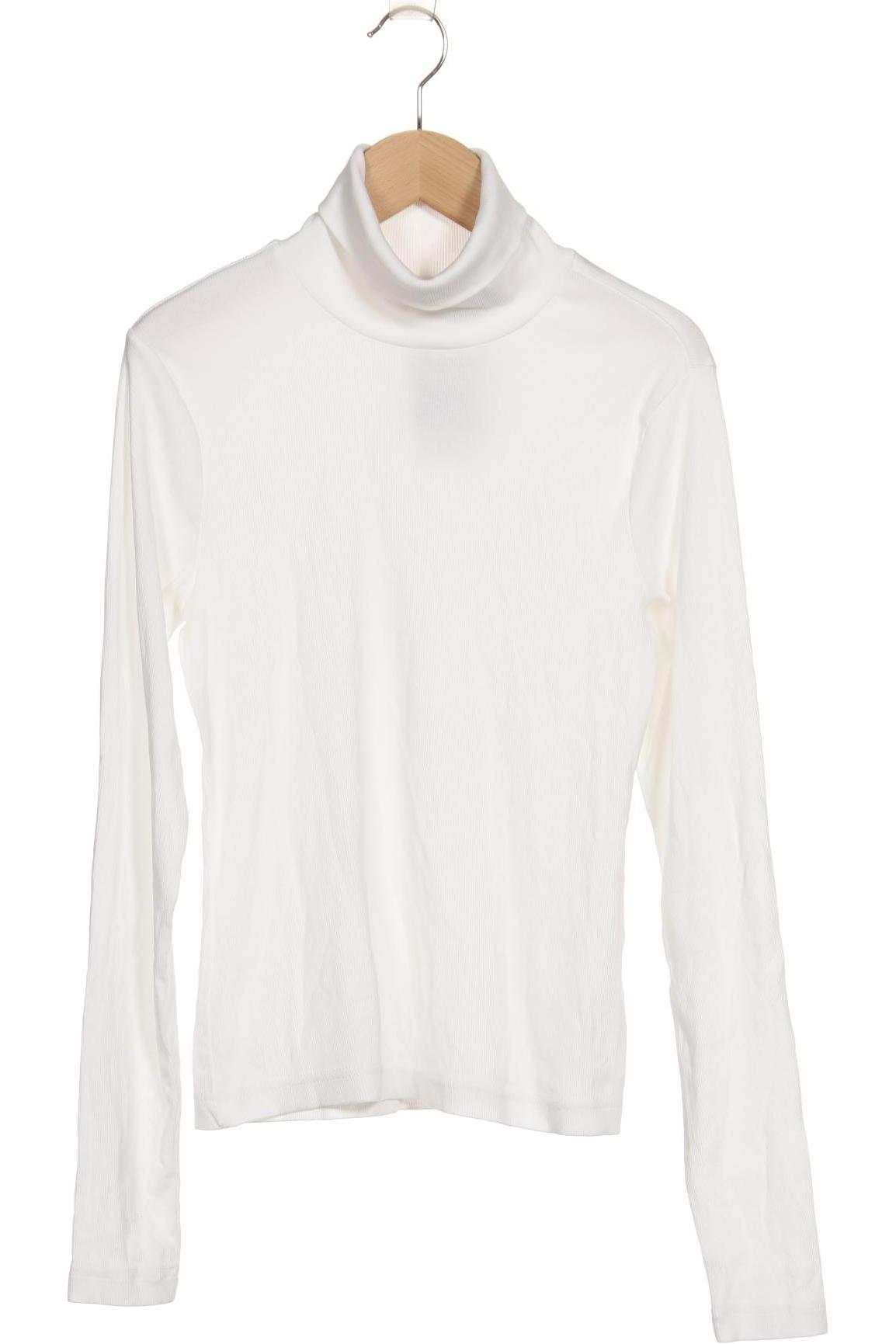 

Weekday Damen Langarmshirt, weiß, Gr. 32