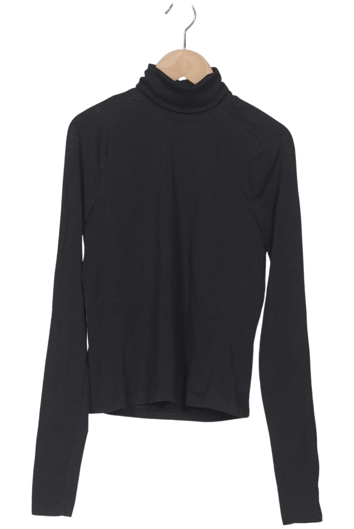 

Weekday Damen Langarmshirt, schwarz, Gr. 38