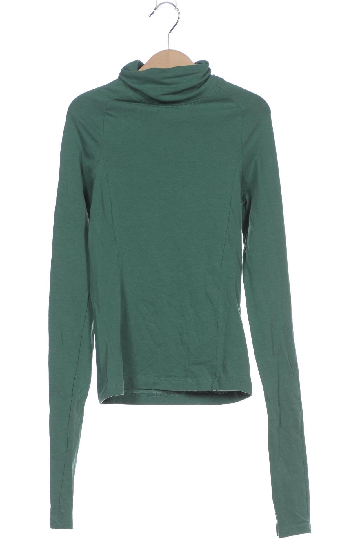 

Weekday Damen Langarmshirt, grün, Gr. 32
