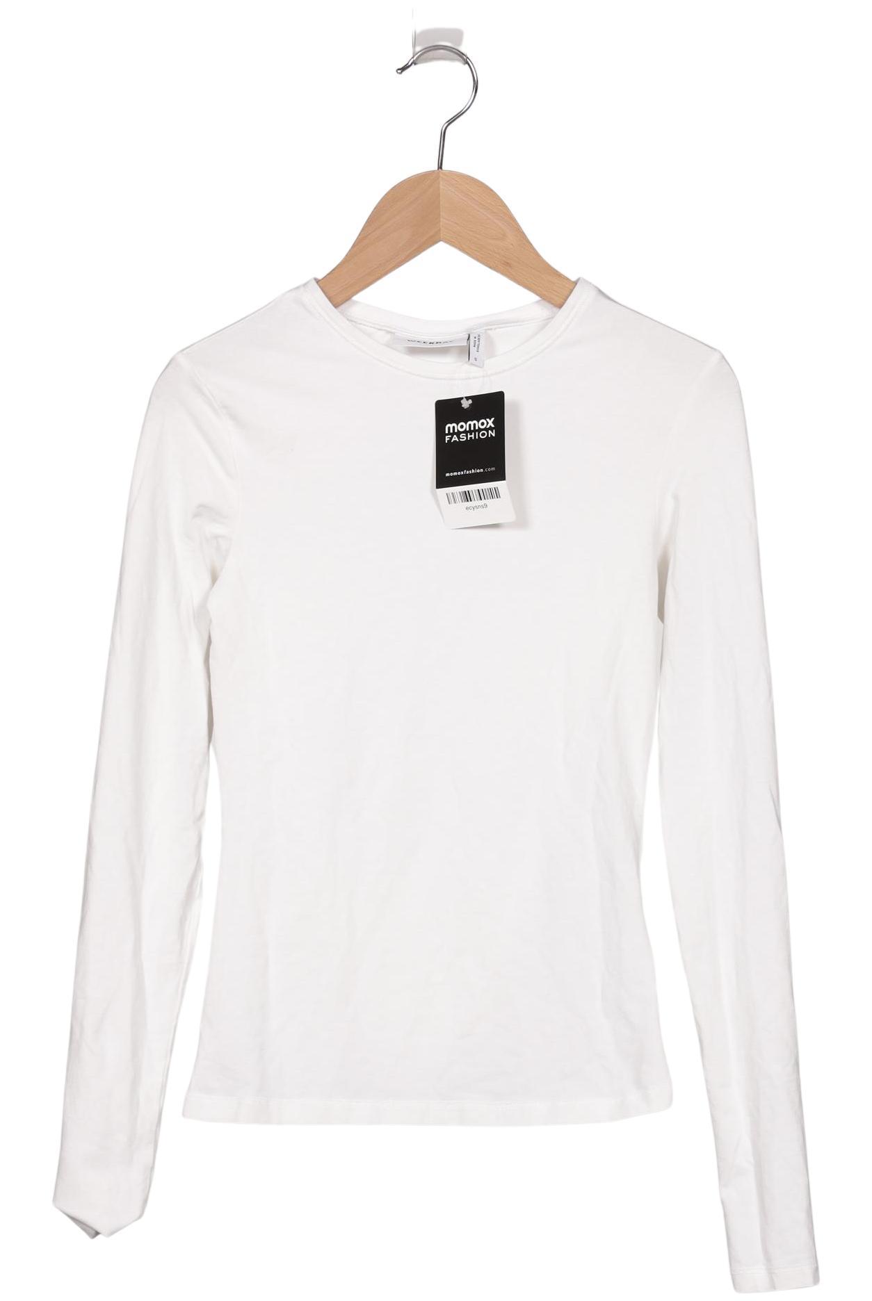 

Weekday Damen Langarmshirt, weiß, Gr. 36