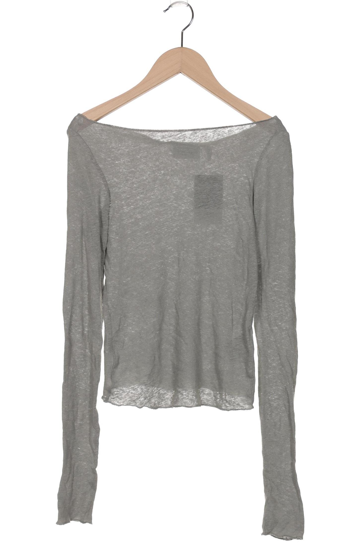 

Weekday Damen Langarmshirt, türkis, Gr. 32