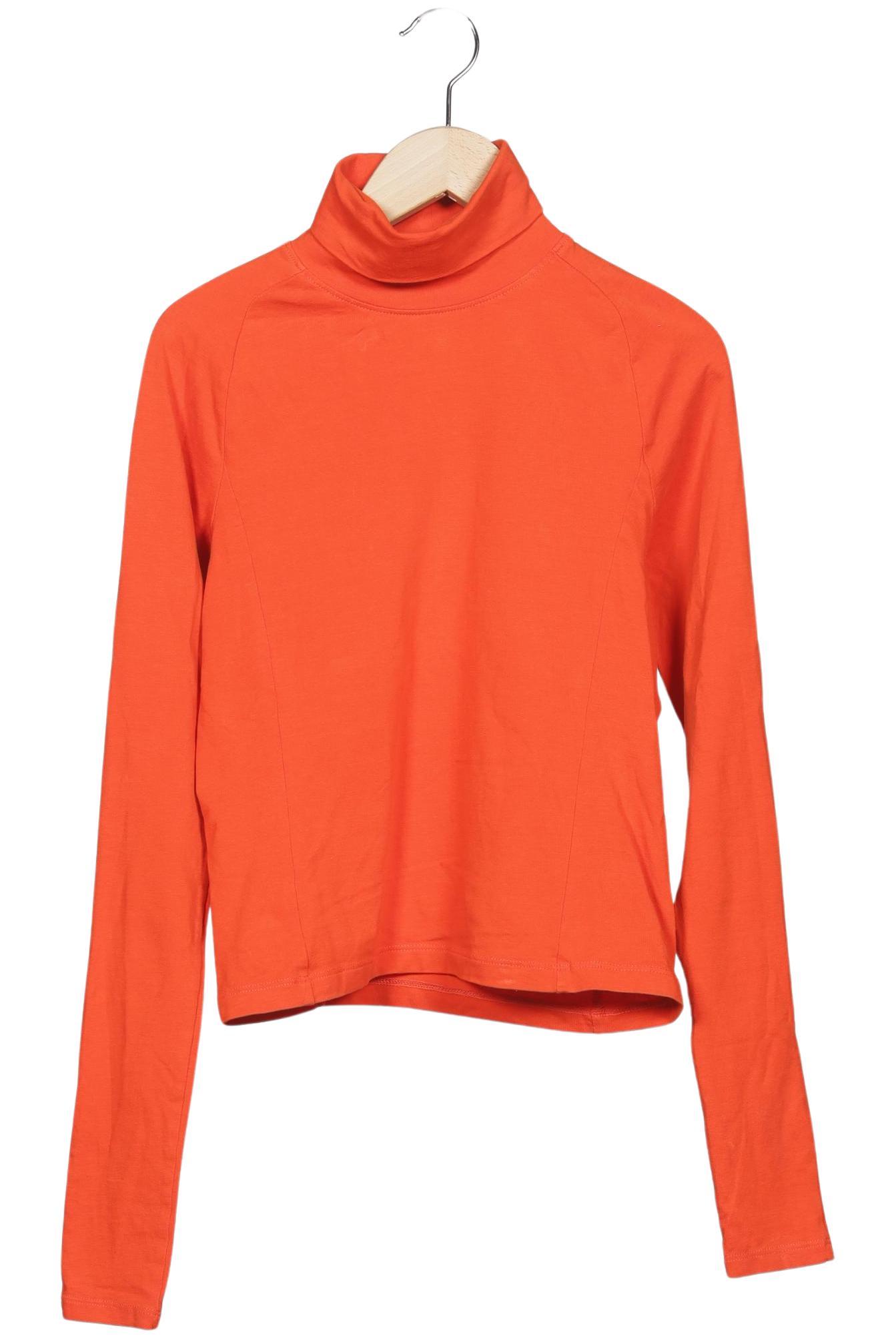 

Weekday Damen Langarmshirt, orange, Gr. 36