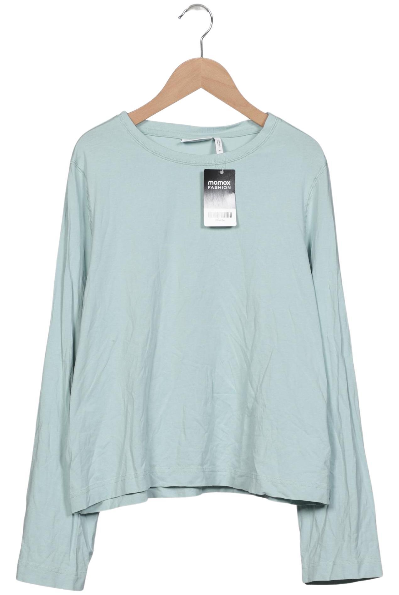 

Weekday Damen Langarmshirt, hellblau, Gr. 38