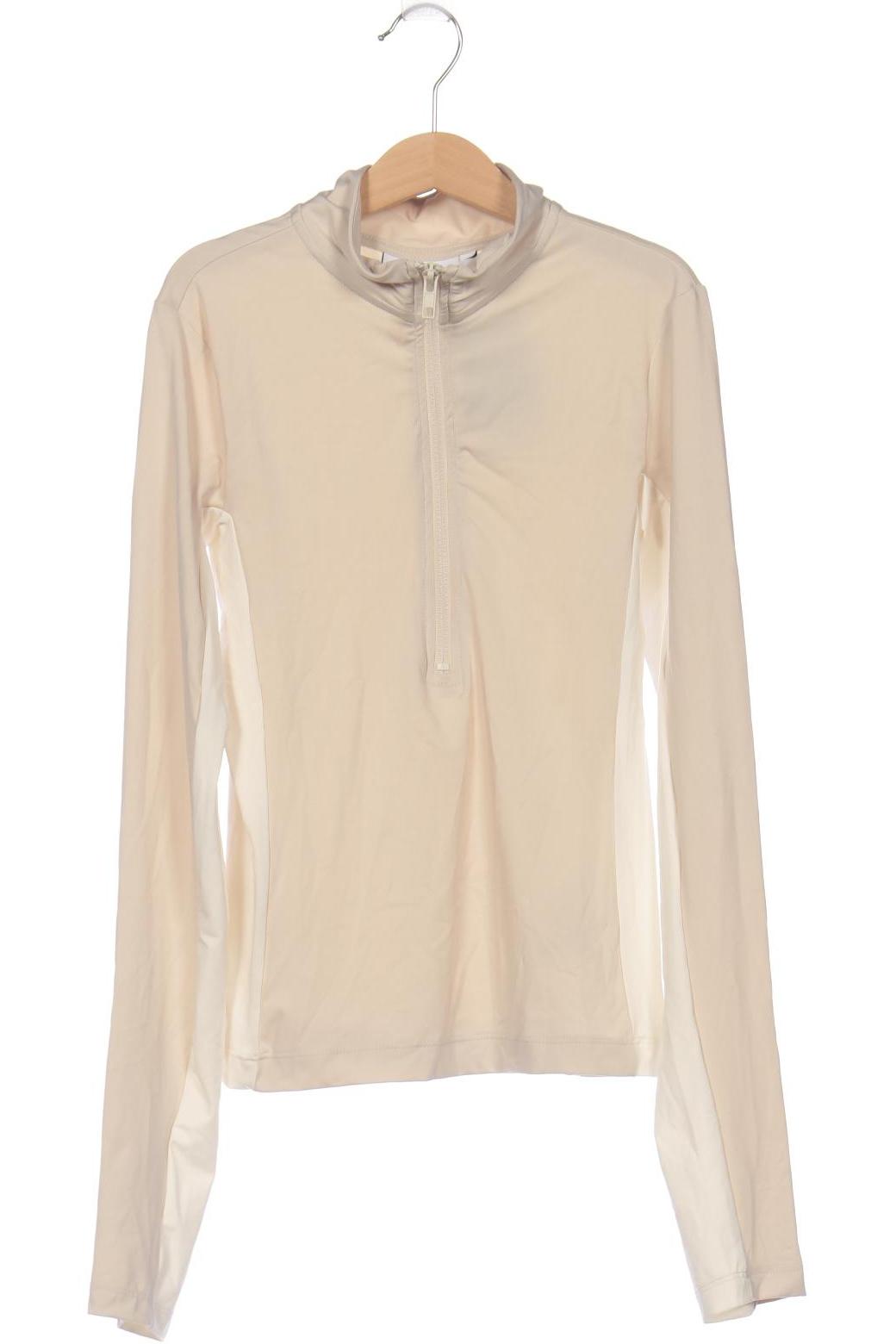 

Weekday Damen Langarmshirt, beige, Gr. 36