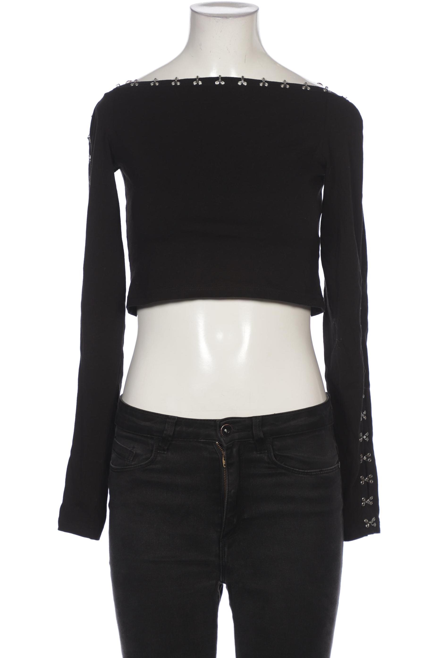 

Weekday Damen Langarmshirt, schwarz