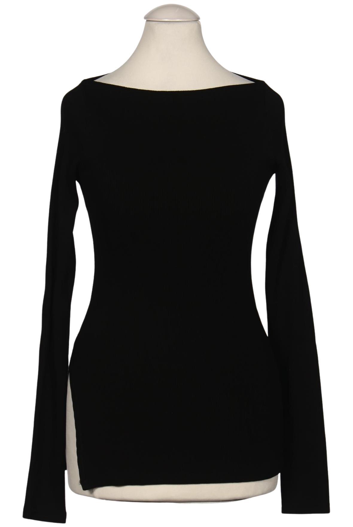 

Weekday Damen Langarmshirt, schwarz, Gr. 34