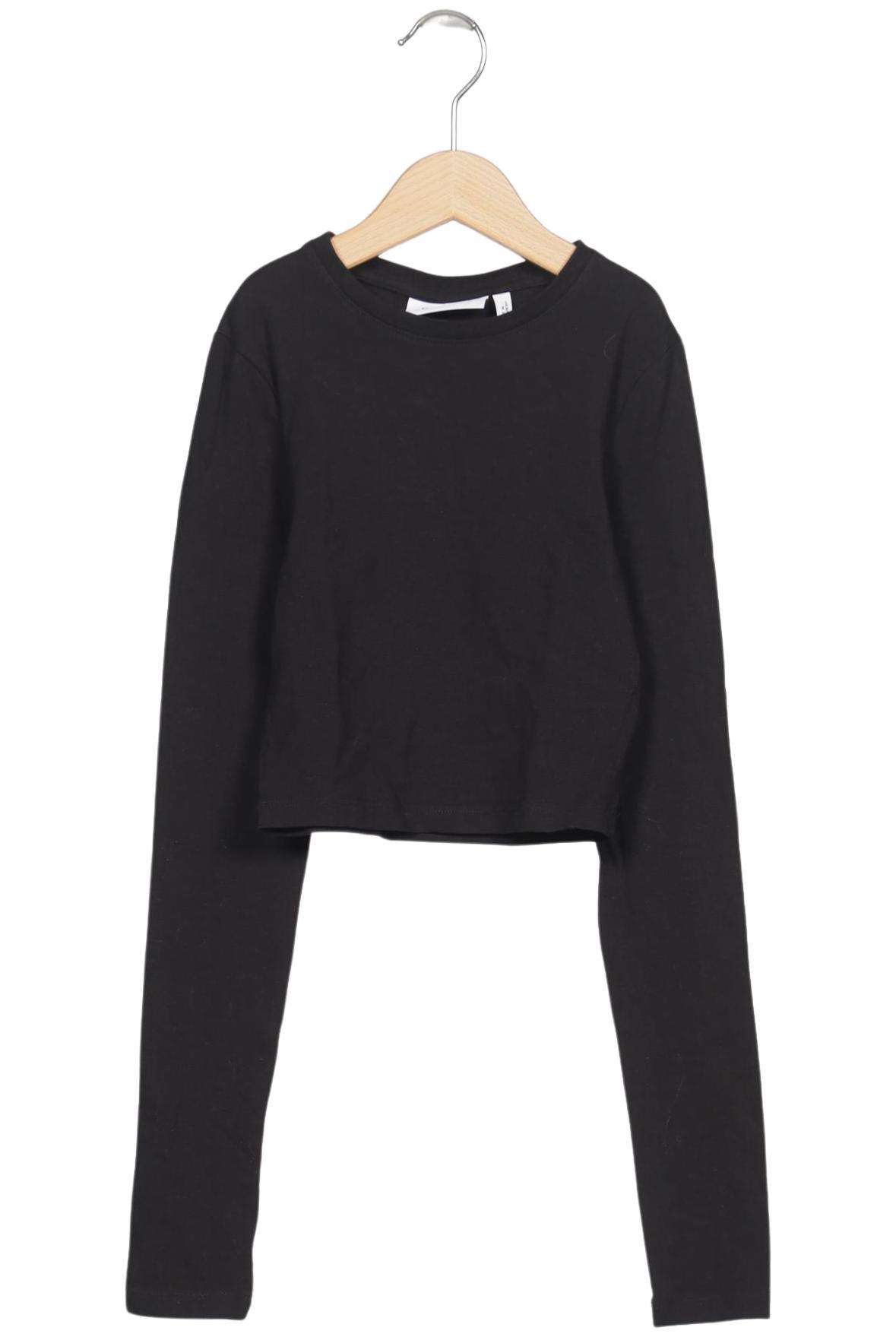 

Weekday Damen Langarmshirt, schwarz, Gr. 32