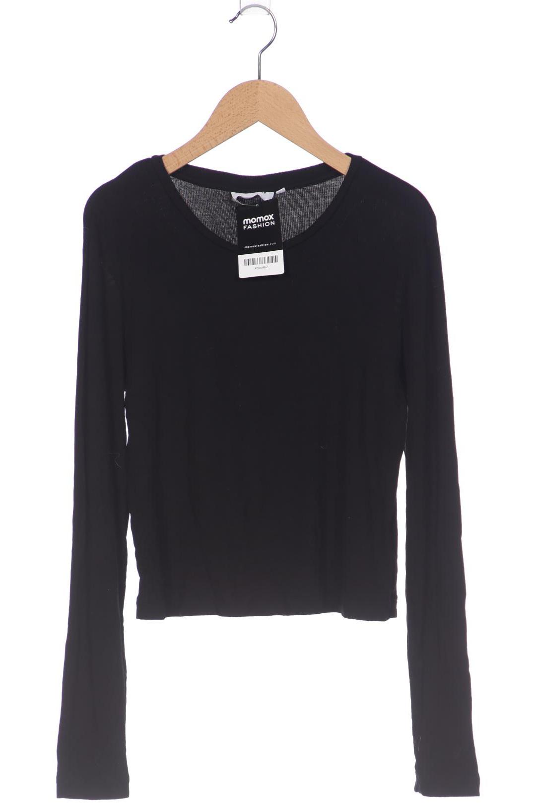 

Weekday Damen Langarmshirt, schwarz, Gr. 36
