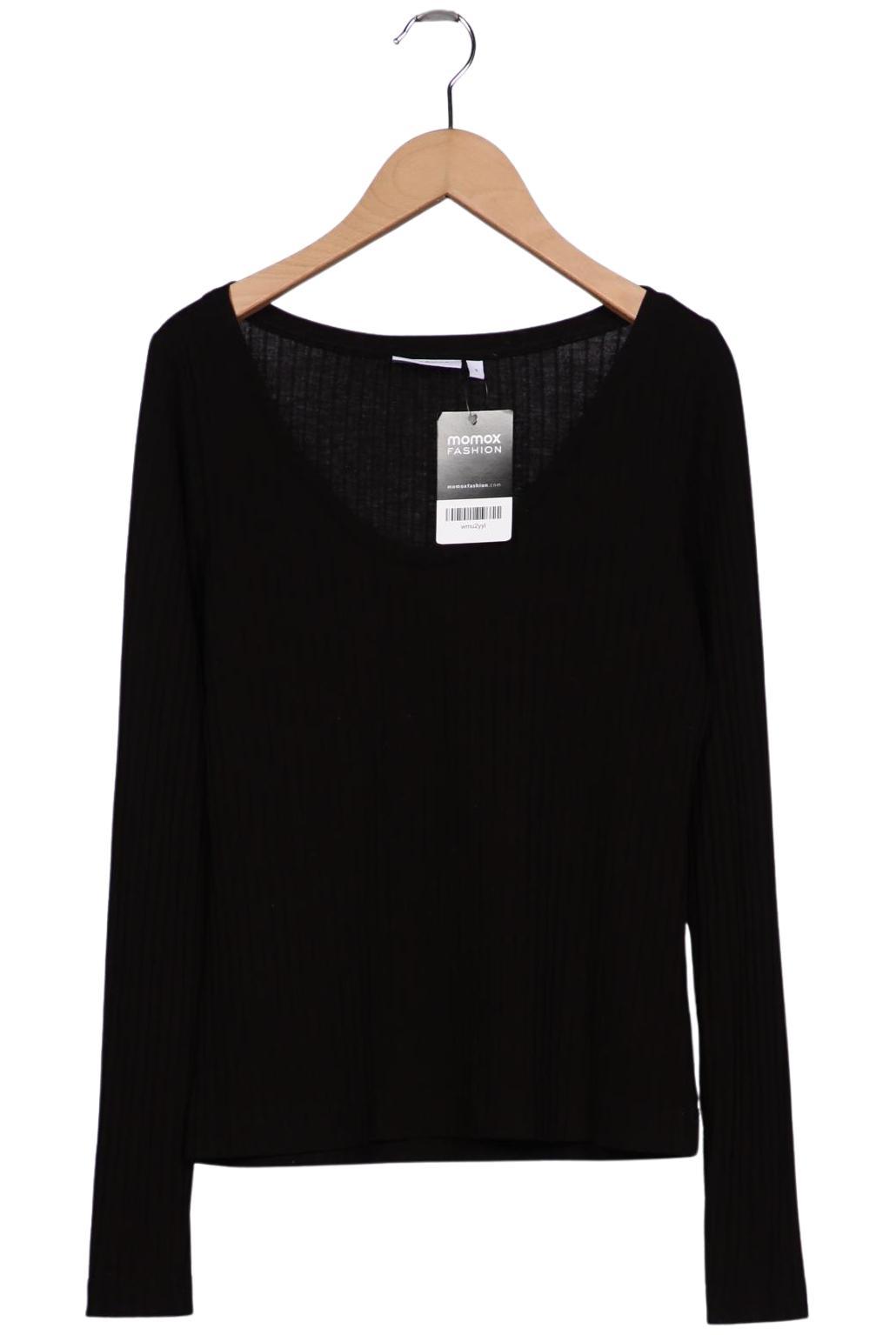 

Weekday Damen Langarmshirt, schwarz, Gr. 36