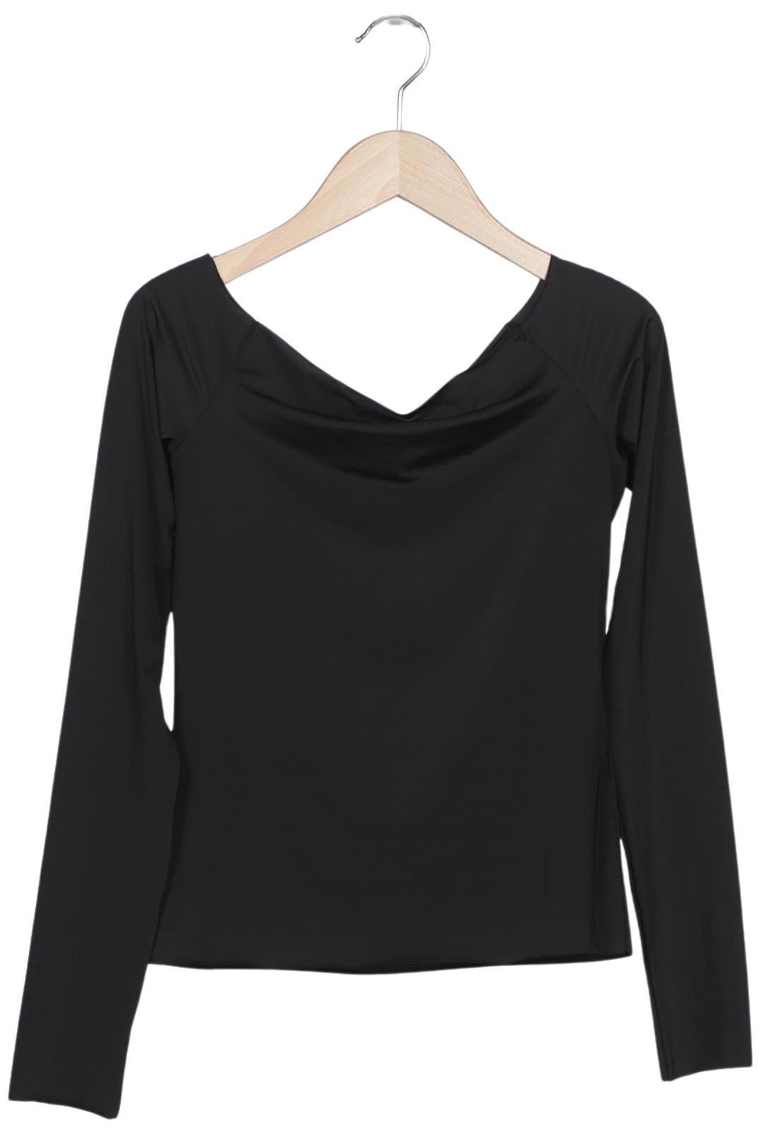 

Weekday Damen Langarmshirt, schwarz, Gr. 36