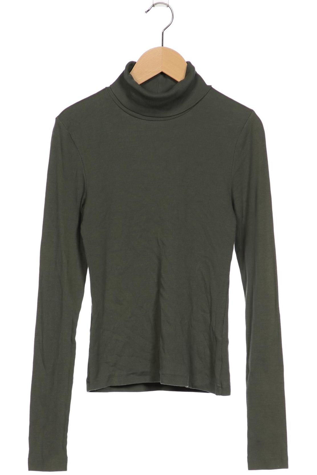 

Weekday Damen Langarmshirt, grün, Gr. 36