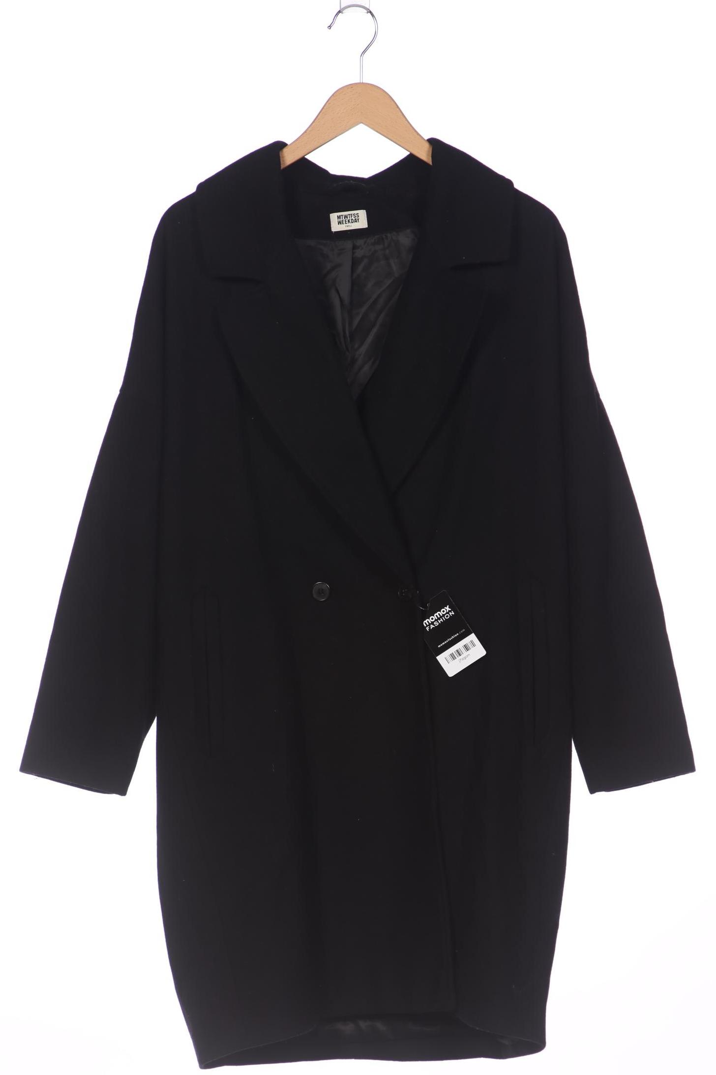 

Weekday Damen Mantel, schwarz, Gr. 36
