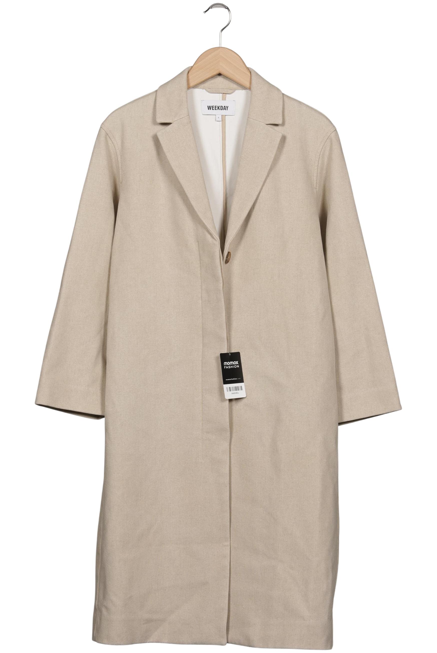 

Weekday Damen Mantel, beige, Gr. 36