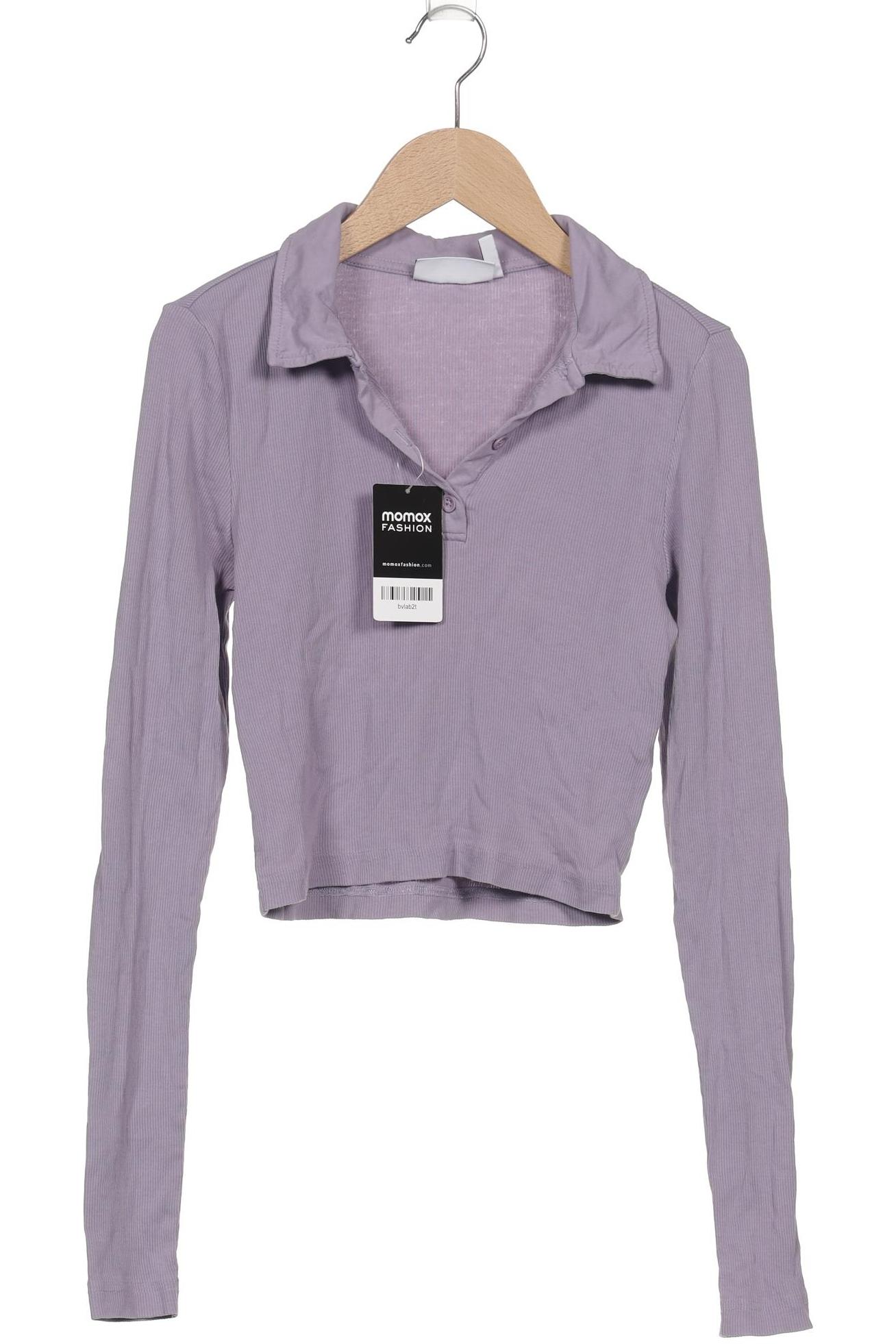 

Weekday Damen Poloshirt, flieder, Gr. 36